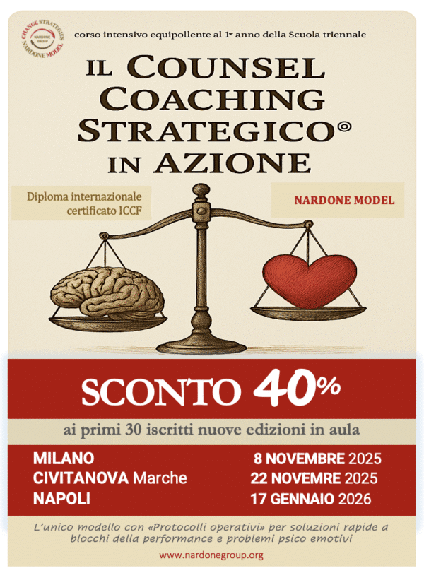 Sconto corso Cousel cocahing strategico AULA