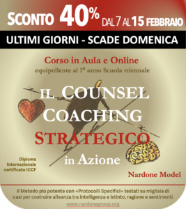 sconto Carnevale corso Counsel coaching