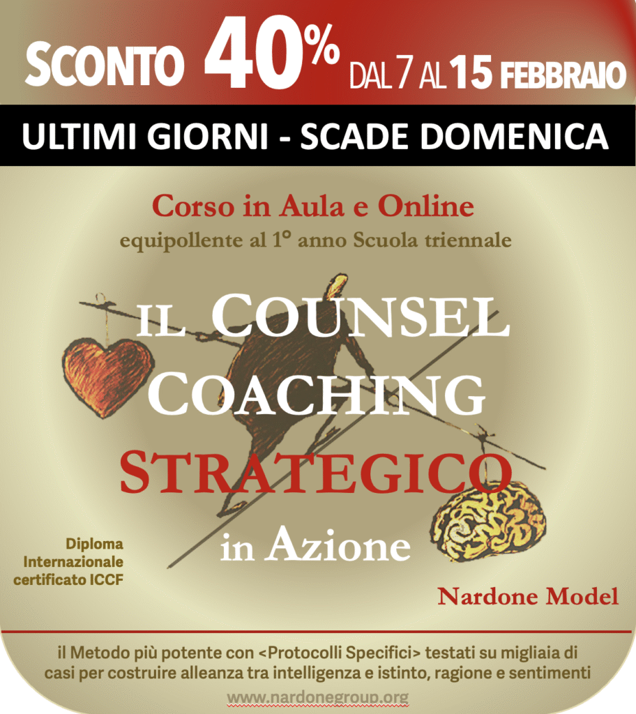 sconto Carnevale corso Counsel coaching