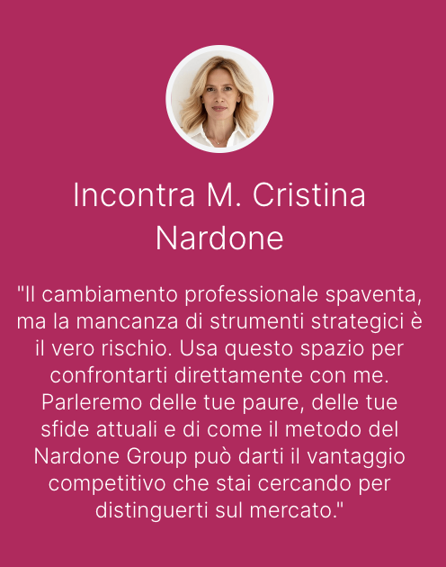 appuntamento con M. Cristina Nardone